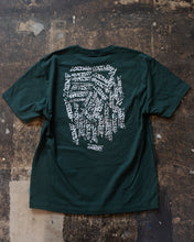 Load image into Gallery viewer, Handstyle Reflective Dark Green Tee